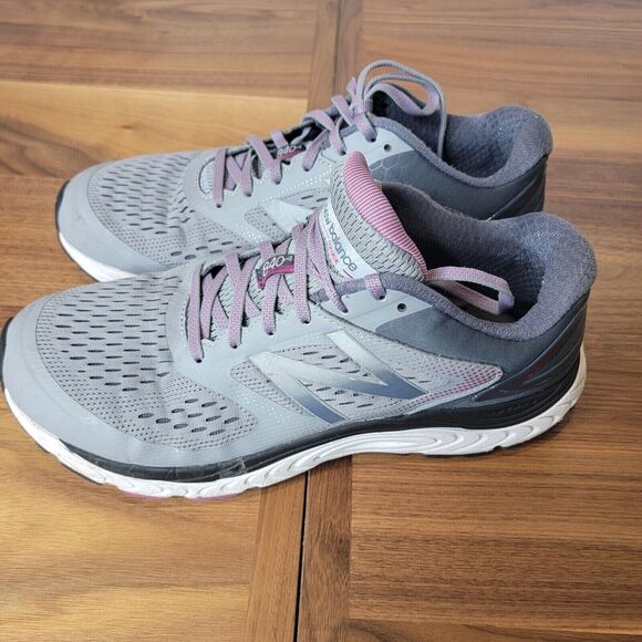 New Balance Women's Sz 11 840 v4 Grey Blue Purple W840GO4 Running Sneakers Shoes - Picture 5 of 10